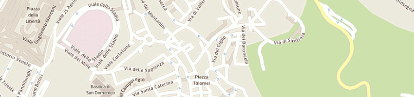 Mappa della impresa finucci massimo a SIENA