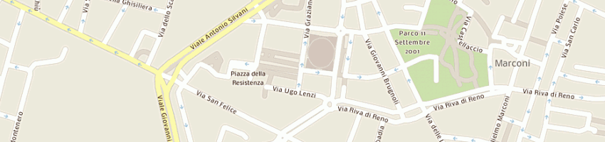Mappa della impresa sabattini alessandro a BOLOGNA