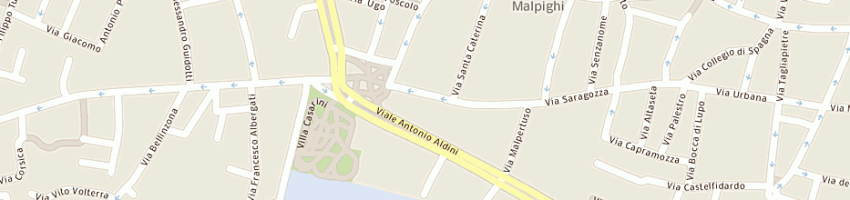 Mappa della impresa trattoria amedeo a BOLOGNA