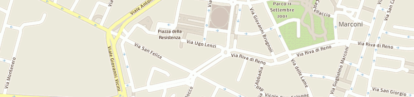 Mappa della impresa future service srl a BOLOGNA