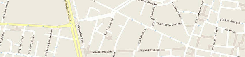 Mappa della impresa elettri-citta' c e c di calzone raffaele a BOLOGNA