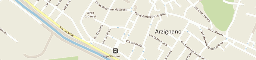 Mappa della impresa csentro studio (sas) a ARZIGNANO