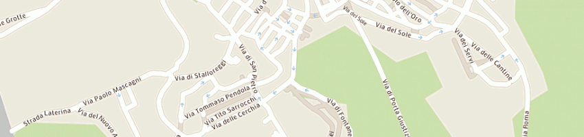 Mappa della impresa ristorante guidoriccio di pizzetti e e c sas a SIENA