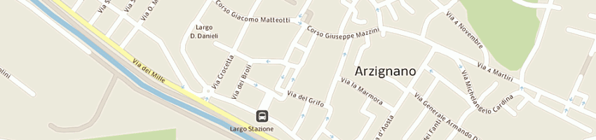 Mappa della impresa studio contabile e tributario riva sas di riva dott marco a ARZIGNANO