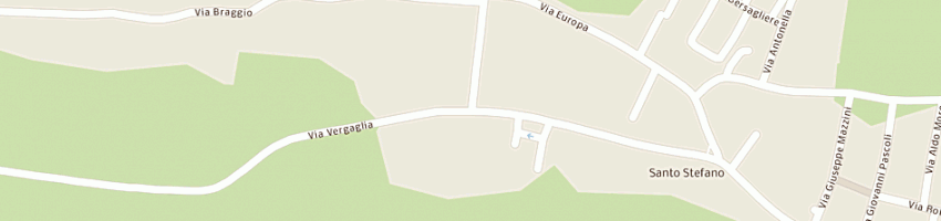 Mappa della impresa ristorazioni al giardino di bergamasco brulino e c (snc) a ZIMELLA