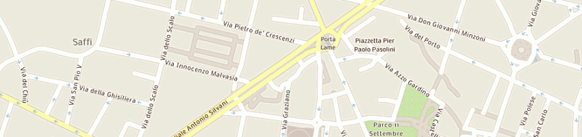 Mappa della impresa pavimenti (sas) a BOLOGNA