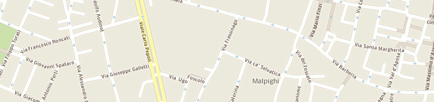 Mappa della impresa san benedetto srl a BOLOGNA