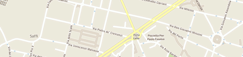 Mappa della impresa ditta faenza a e c a BOLOGNA