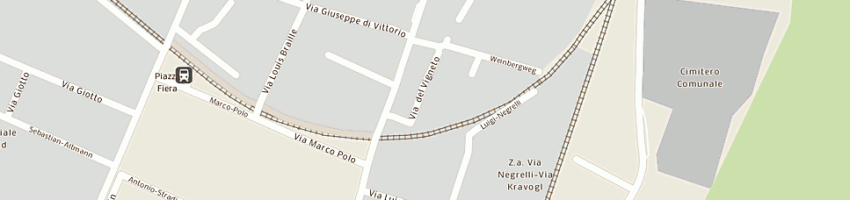Mappa della impresa master srl a BOLZANO