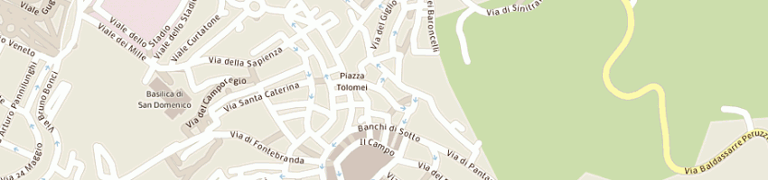 Mappa della impresa mancianti alfio a SIENA
