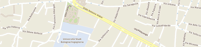 Mappa della impresa greentime spa a BOLOGNA