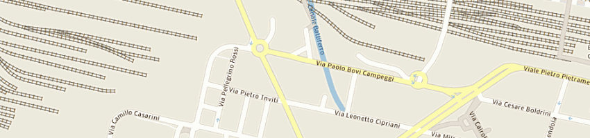 Mappa della impresa i gaetano srl a BOLOGNA