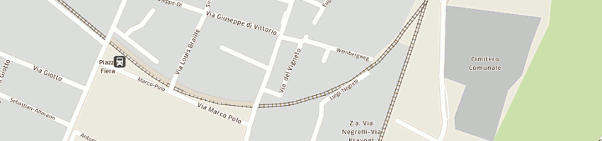 Mappa della impresa canins srl a BOLZANO
