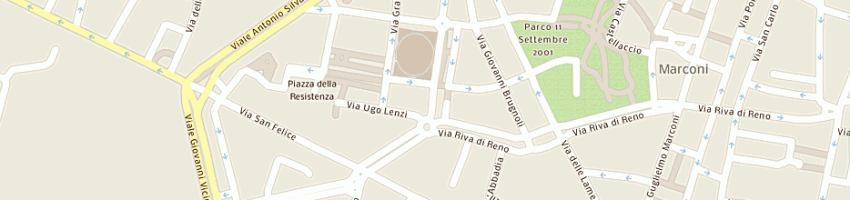 Mappa della impresa play sport srl a BOLOGNA