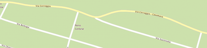 Mappa della impresa vaccari sigismondo a CENTO