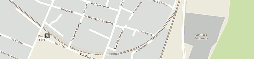 Mappa della impresa cdm serigrafia (snc) a BOLZANO