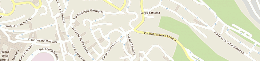 Mappa della impresa pagliantini giuliano a SIENA