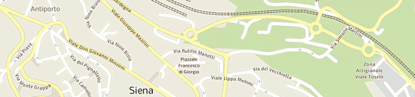Mappa della impresa confederazione italiana agricoltori a SIENA