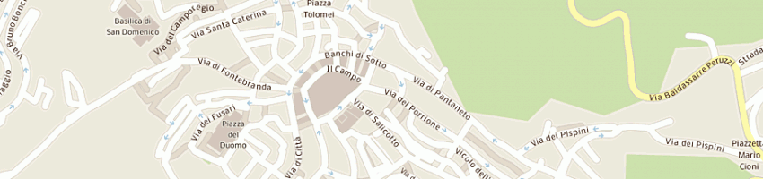 Mappa della impresa osteria le logge due snc di vigni m vacca m l e c a SIENA