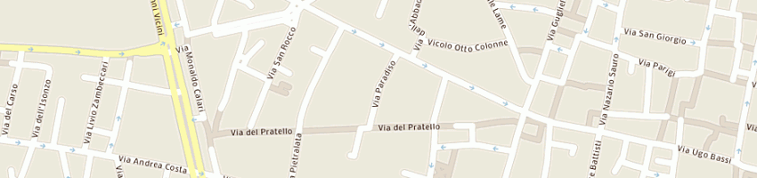 Mappa della impresa the irish times pub a BOLOGNA