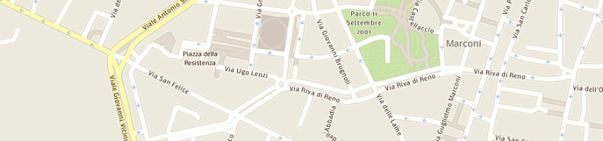 Mappa della impresa gherardi fausta a BOLOGNA