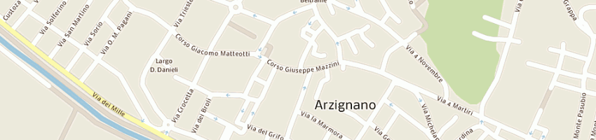 Mappa della impresa linea informatica (srl) a ARZIGNANO
