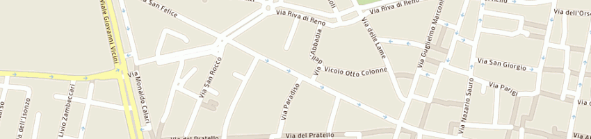 Mappa della impresa stellino franco a BOLOGNA
