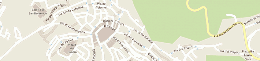 Mappa della impresa new rags snc di panichi giancarlo e c a SIENA