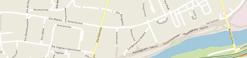 Mappa della impresa bar nello a BOLZANO