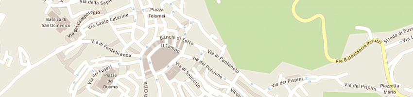 Mappa della impresa isidori marco a SIENA