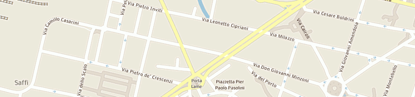 Mappa della impresa tamburini consulting srl a BOLOGNA
