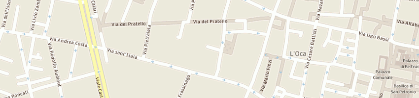Mappa della impresa romagnoli quirino a BOLOGNA