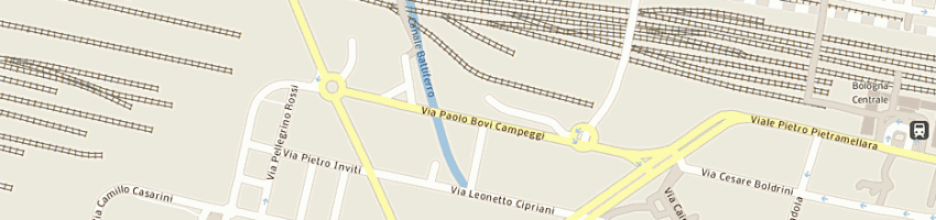 Mappa della impresa biondani di elisabetta losurdo a BOLOGNA