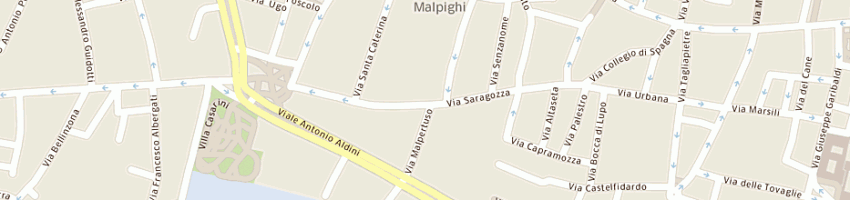 Mappa della impresa casa del quadro di solazzo giuseppe e c sas a BOLOGNA