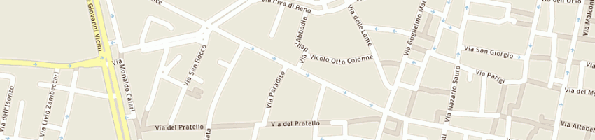 Mappa della impresa sgo snc di ugo de filippis e c a BOLOGNA