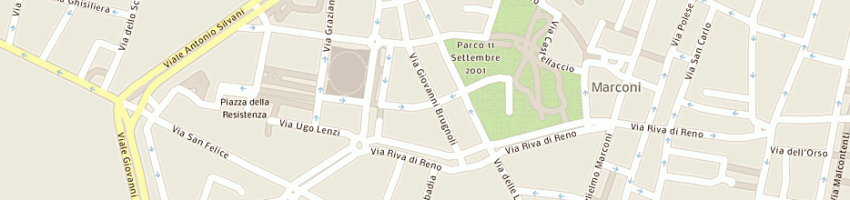 Mappa della impresa cassa di risparmio in bologna spa a BOLOGNA