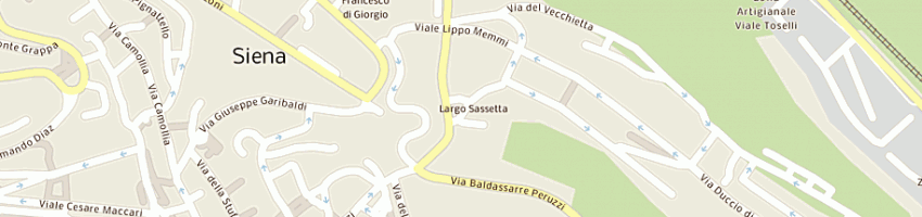 Mappa della impresa ascat sas agente cattolica assicurazione a SIENA