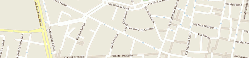 Mappa della impresa quadrifoglio srl a BOLOGNA