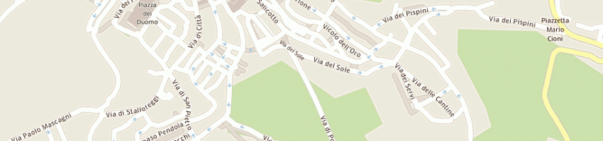 Mappa della impresa pizzeria malborghetto sas di cennini clelio e c a SIENA