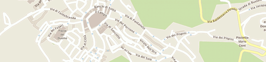 Mappa della impresa pizzeria s martino di bendinelli dante e c snc a SIENA