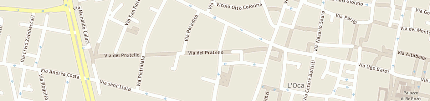 Mappa della impresa hoel consulting srl a BOLOGNA