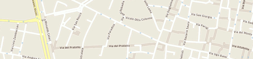 Mappa della impresa fortitudo pallacanestro srl a BOLOGNA