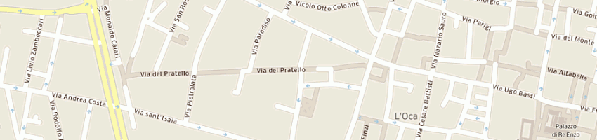 Mappa della impresa emiliana cuscinetti srl a BOLOGNA