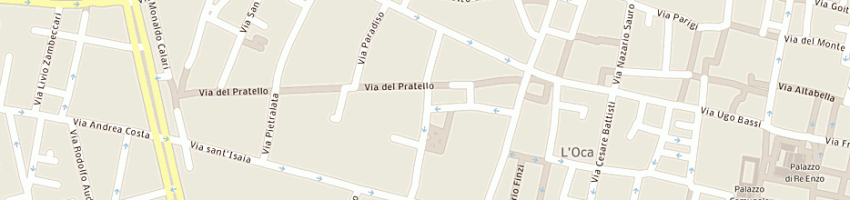 Mappa della impresa ipsser istpetronstudi socemrom a BOLOGNA