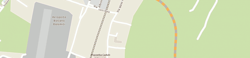 Mappa della impresa hotel parkhotel werth a BOLZANO