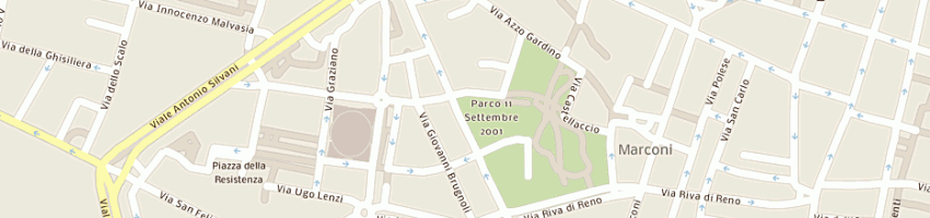 Mappa della impresa chiesa cristiana avventista del settimo giorno a BOLOGNA