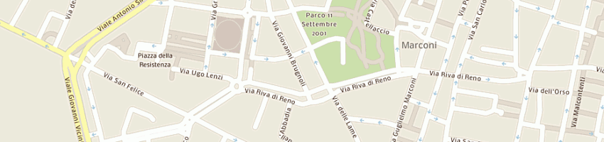 Mappa della impresa fasano daniele a BOLOGNA