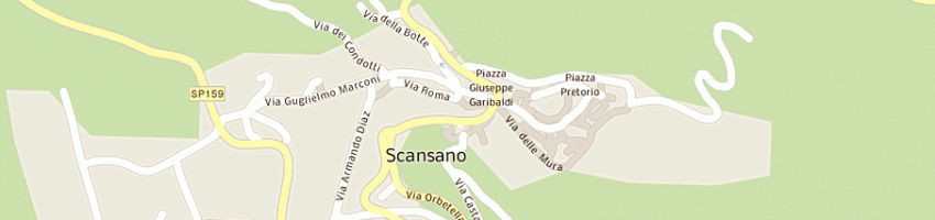 Mappa della impresa angelucci massimo a SCANSANO