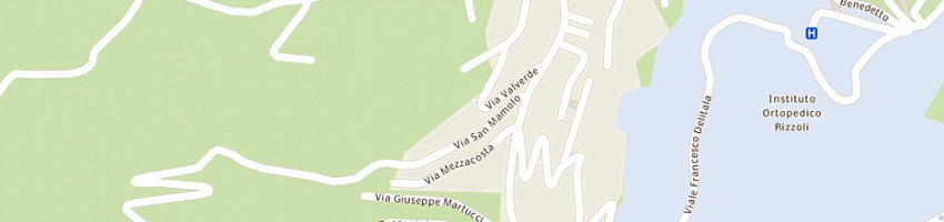 Mappa della impresa istituto santa cristina a BOLOGNA