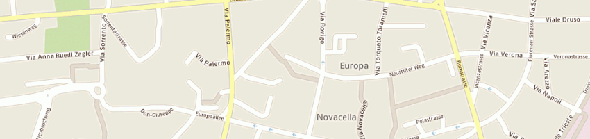 Mappa della impresa corig di velona' giuseppina a BOLZANO